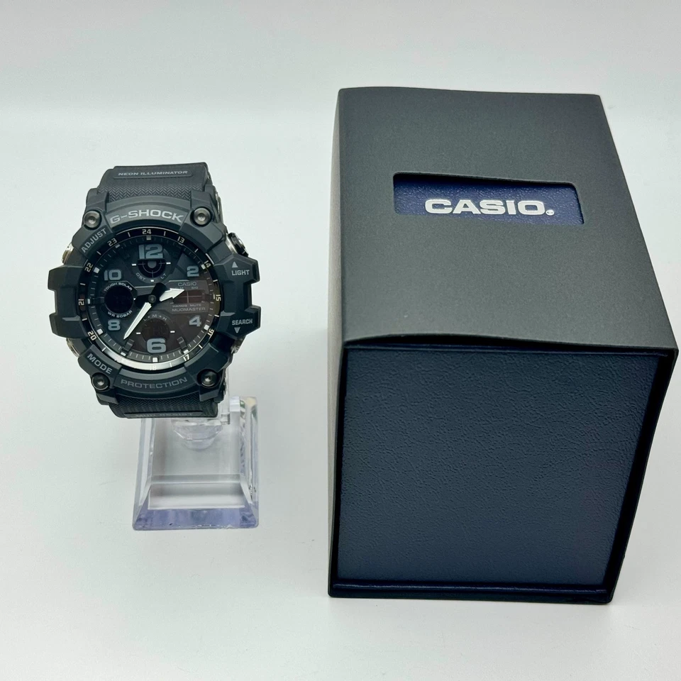 CASIO G-SHOCK GWG-100-1AJF Mudmaster Radio Solar Reloj Digital Analógico Negro - Imagen 2 de 4