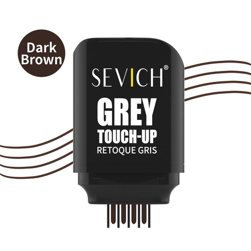 Haarkamm Färbestift für sofortige schwarze Haarfarbe temporäres Cover Up Tool B6F4 C3A4 - Bild 20 von 22