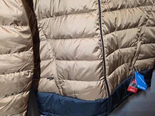 Men’s Columbia Autumn Park II Down Omni Heat Hooded Jacket Large NWT - Picture 6 of 12