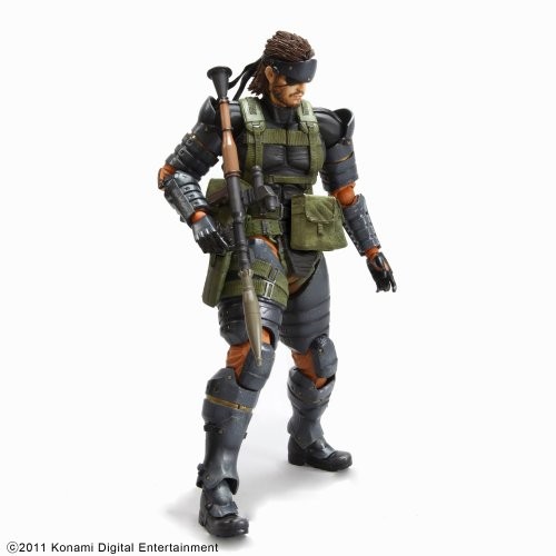 METAL GEAR SOLID PEACE WALKER PLAY ARTS Kai Vol.4 Snake Battle Dress ver. Figure - Picture 2 of 4
