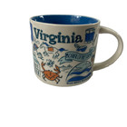 Starbucks Been There Series Virginia Mug 14 oz 2023 Blue Interior Coffee Cup