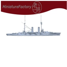 SSMODEL 1:1000 IJN Tsukuba class Ikoma Battlecruiser 1912