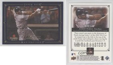 2008 Upper Deck Masterpieces Dark Blue Paper Framed /125 Albert Pujols #116