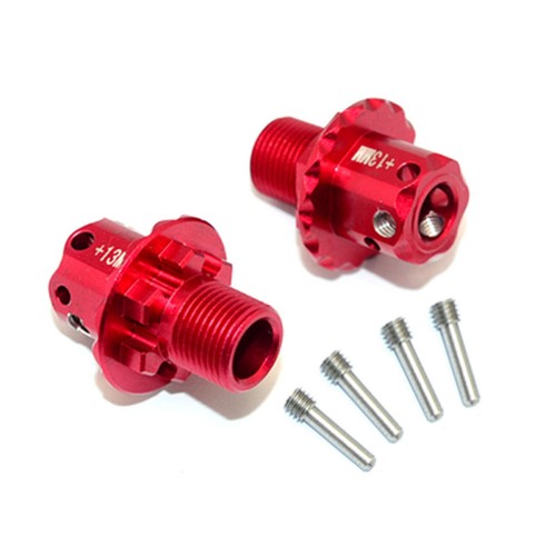 Adaptador hexagonal de 13 mm para TEAM CORALLY-1/10 SKETER XL4S CAMIÓN C-00191 coches 2 piezas - Imagen 2 de 11