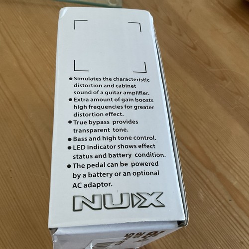 NUX AS-4 amp simulator guitar pedal light home use only - Picture 6 of 6