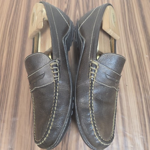 Martin Dingman Bill Water Buffalo Leather Penny Loafers Vibram Men's Sz 10M $275 - Picture 5 of 23