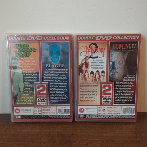 Horror Films DVD Boxset 4 Movie Collection Region 2 - Bild 3 von 4