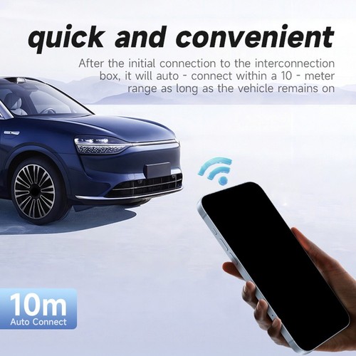 Wireless Adapter for CarPlay Compatible with Various Smartphone Models - Picture 4 of 15
