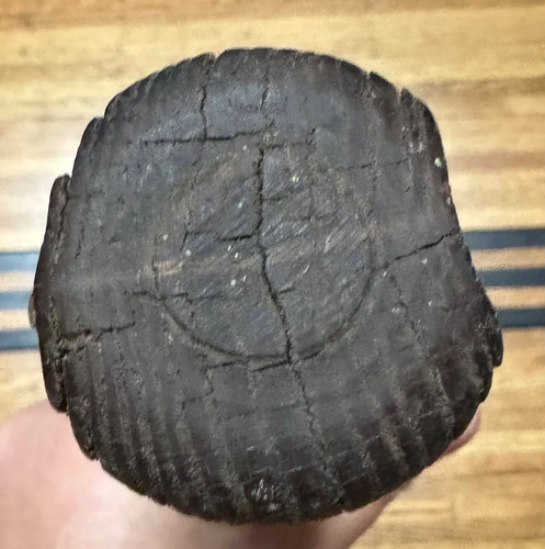 VINTAGE HILLERICH & BRADSBY BURNT OIL FINISH NO. 16 BAT *35 OUNCE MONSTER!* - Picture 8 of 8