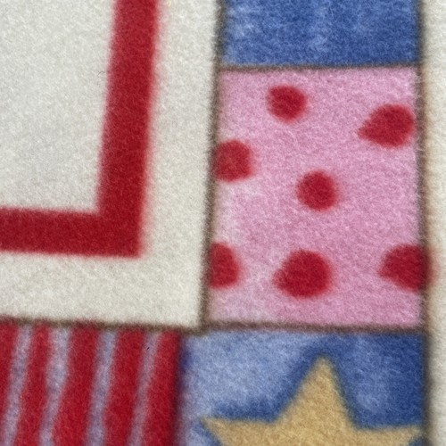 De colección R.E.D. Manta textil internacional tela polar algodón osos de peluche 60x48 - Imagen 5 de 7