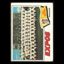 Montreal Expos - Dick Williams #647 1977 Topps Montreal Expos Baseball Card MLB