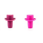  12 PCS Beverage Cork Silicone Wine Stoppers Bottle Stopper Wine Bottle Cork