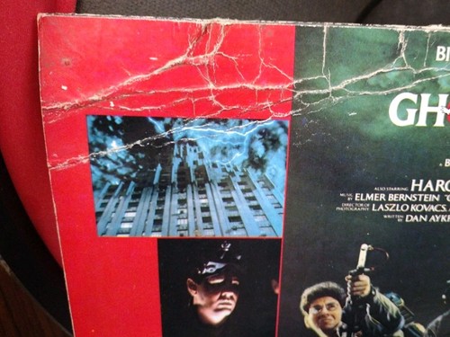 Ghostbusters Original Soundtrack LP Vinyl Ray Parker JR - Picture 4 of 5