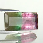 2.14Ct GORGEOUS ! NATURAL BI COLOR TOURMALINE GEMSTONE FROM BRAZIL