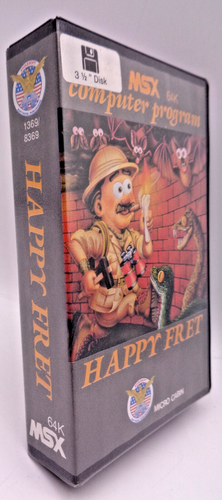 MSX -- HAPPY FRET (MICRO CABIN/AACKSOFT - 3,5" DISK) #NOS #NEUWARE - Picture 5 of 7