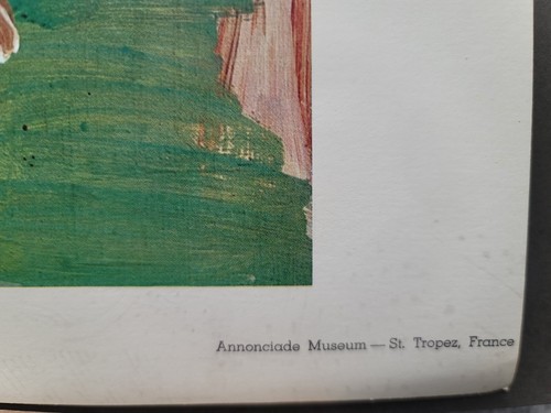 Raoul Dufy Vintage Druck The Race Track-1928 22""×28"" 1960er Shorewood Publ - Bild 5 von 6
