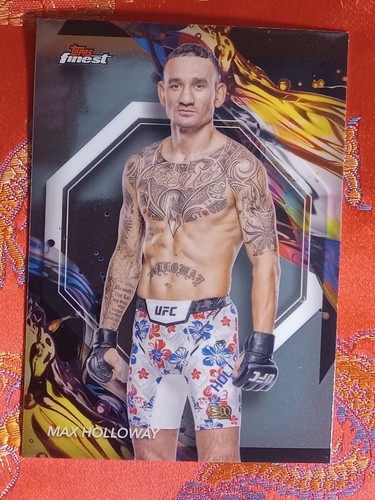 18 Different 2024 Topps Finest UFC Mixed MArtial Arts Cards All Fighters in pics - Picture 14 of 18