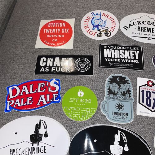 PEGATINA Destilería CERVEZA Selección (Tú eliges) Calcomanía Artesanal Envío Gratuito Colorado - Imagen 8 de 8