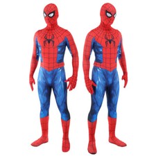 2022 Classic Raimi Spider-Man Jumpsuit Cosplay Spiderman Costume Halloween Props