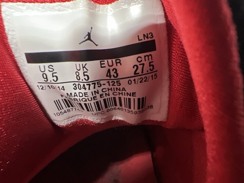 Air Jordan 7 VII Hare 2015 304775-125 - Men’s 9.5 Preowned - NO Box - Picture 9 of 24