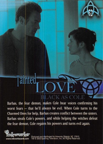 2003 INKWORKS CHARMED THE POWER OF THREE PICK-A-CARD 1-72 BASE TRADING CARDS - Picture 105 of 145