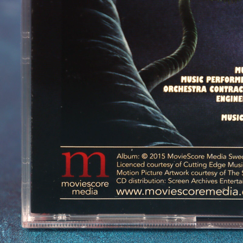 Grabbers Soundtrack CD Moviescore Media Volume 16 Christian Henson 2015 Sealed - Picture 5 of 6