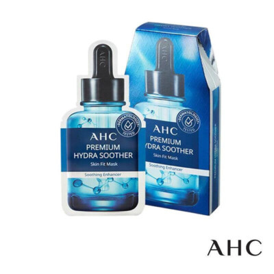 AHC Premium Hydra Soother Skin Fit Mask, Korean Cosmetics, Kbeauty, Probe