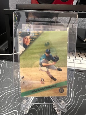 1994 Sportflics ALEX RODRIGUEZ ROOKIE Baseball Card 148 Mariners | eBay