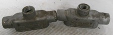OZ-Gedney TB37 Conduit Body 1" Aluminum (Lot of 2)