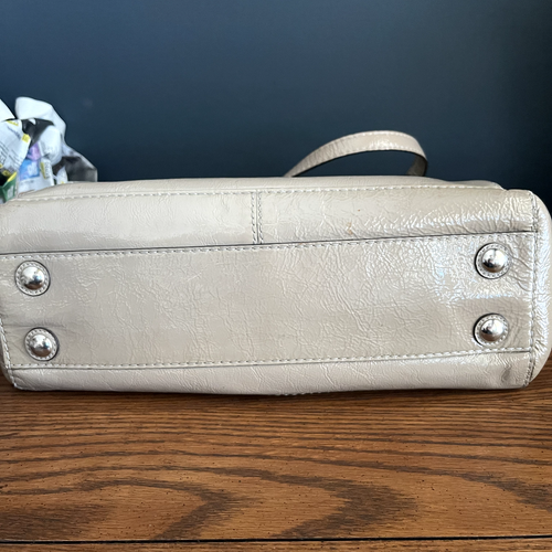 Bolso de mano Coach de 2 compartimentos beige/crema - Imagen 14 de 14