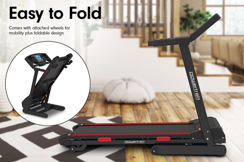 New Powertrain K200 Electric Treadmill Folding Home Gym Running Exercise Machine - Picture 6 of 10
