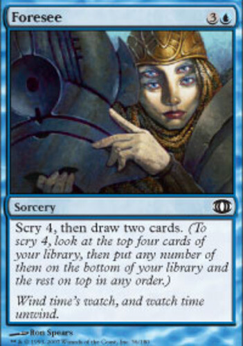 4x Foresee MTG Future Sight NM Magic Regular