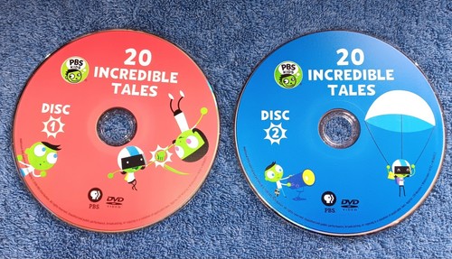20 Incredible Tales DVD PBS Kids Arthur Caillou Daniel Tiger Super Why Wild Krat - Picture 17 of 17