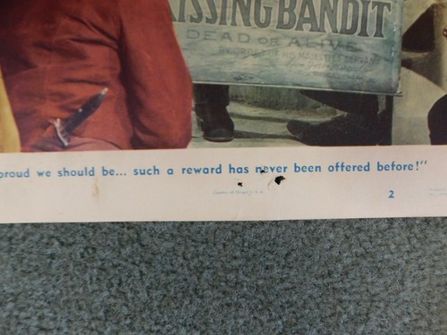 The Kissing Bandit 1948 Original 11"x14" Vintage Color Lobby Card "MGM" - Picture 3 of 9