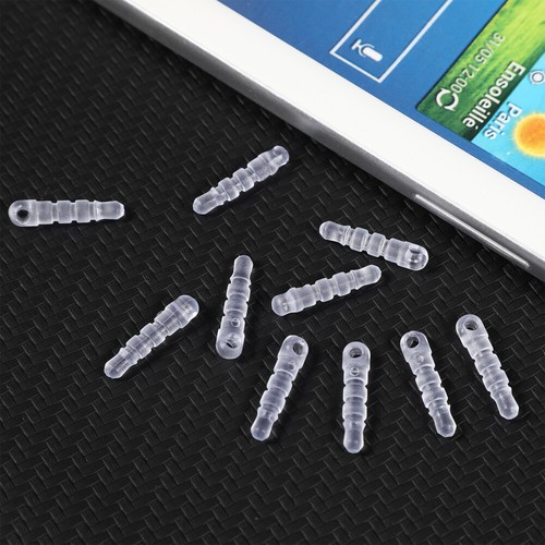 100 Pcs Plug Charm Audio Connector Dust for Headphone Jack Baby Earphone Dummy - Zdjęcie 10 z 12