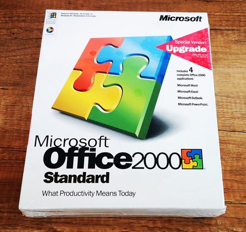 NEW Microsoft Office 2000 Standard Special Upgrade Software Pack - Picture 3 of 14