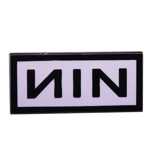 Unghie nove pollici logo NIN - spilla smaltata