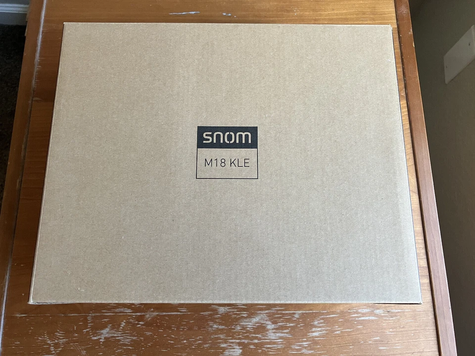 Snom SNO-M18-KLE SIP DECT 4-Line Deskset - 3.5-inch 102 x 66 pixels mono LCD - Image 2 of 2