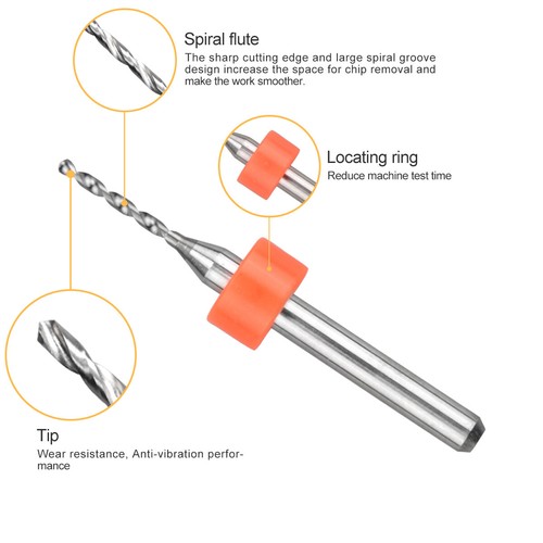 Precision Pin Vise Micro Drill Bits Hand Twist Drill Bits Set Rotary Tools Kit - Picture 4 of 15