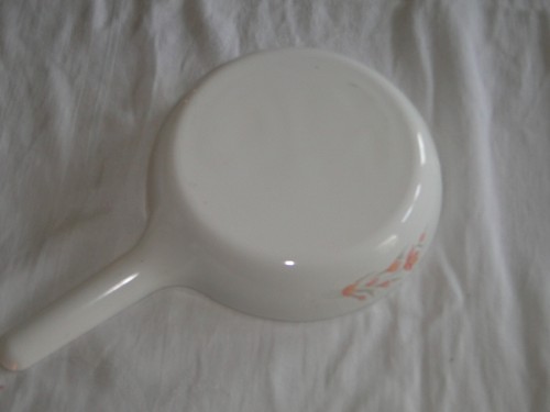 Corning Ware Corelle PEACH GARLAND Pattern 7" Covered Skillet - Picture 4 of 5