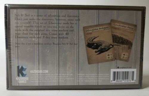 Salt & Sail Deluxe Kickstarter Limited Edition by Kazoodoo Games SEALED - Picture 5 of 12