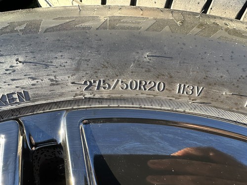 4 NEW Factory Mercedes Benz Wheels Tires OEM AMG G580 Edition 1 Black G550 G580e - Picture 10 of 15