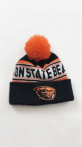 Oregon State Beavers Beanie Erwachsene Betriebssystem Bommelkappe Unisex 2 Gen
