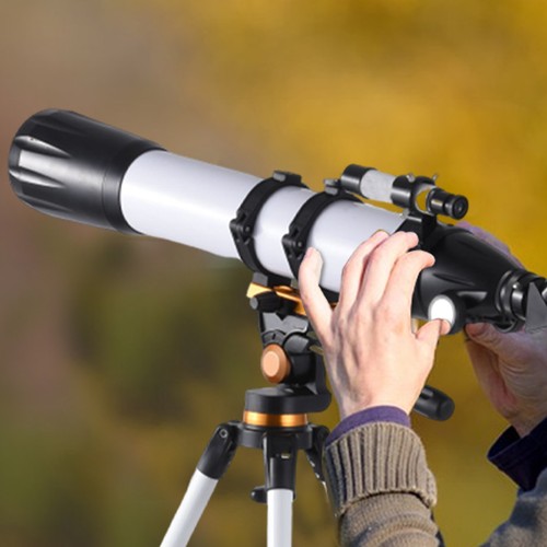 800X90mm Telescope Astronomical Refractor Telescope W/ High Tripod For Kid Adult - Picture 6 of 12