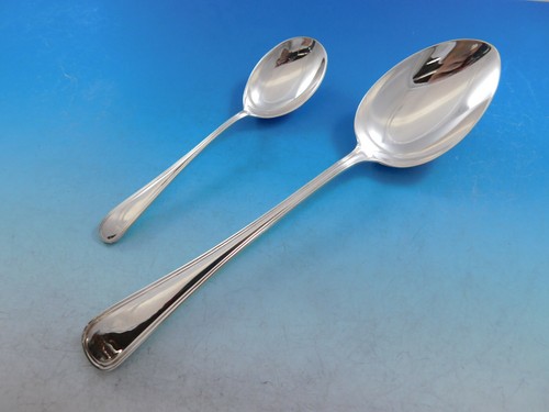 Saxon by Birks Canada Sterling Silver Flatware Set for 8 Service 63 pieces - Picture 6 of 10