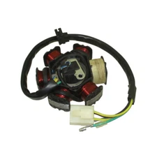 Engine Magneto Stator Coil For 50cc 110cc 125cc Electric Start Pit Dirt Bike ATV