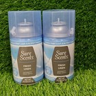 2x Sure Scents Automatic Refill Fresh Linen