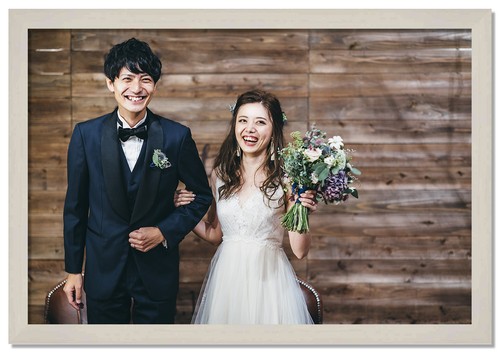 4x20 - 4x20 White Wash Flach Massivholzrahmen mit UV Rahmen Acryl & Schaumstoff B - Bild 5 von 7