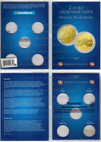 Leuchtturm Sammelkarten für 5x 2,00€, AUSWAHL 2006-2022, auch Neutral/8er Sätze - Bild 7 von 19
