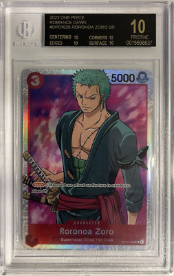【BGS 10 ゴールドラベル】ゾロ SEC 2nd anniversary Bgs 10 Gold Label Zoro Sec 2Nd Anniversary | eBay